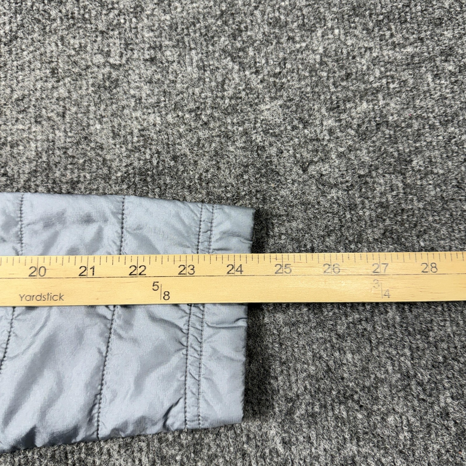 Simms Jacket Womens Large Gray Primaloft Quilted … - image 9