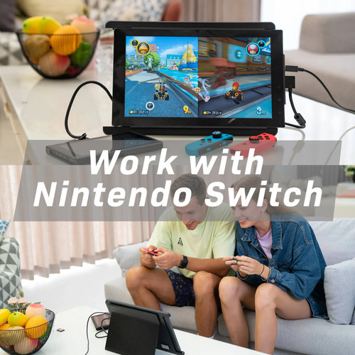 Mobile Pixels Trio Max Portable Monitor, 14'' HD Monitor for laptops USB C/USB A - 第 5/9 張圖片