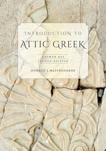 Introduction To Attic Greek : Answer Key Donald J. Mastronarde - Image 8