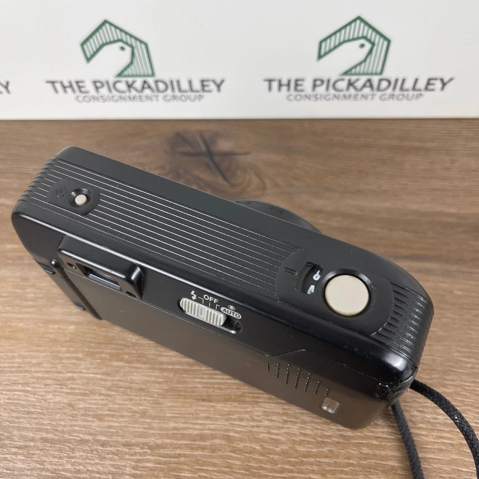 Cámara fotográfica Canon Sure Shot TELEMAX fecha apuntar y disparar 35 mm lente 38/70 mm PROBADA Foto 4 de 4