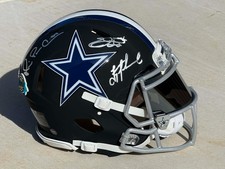 Aikman, Emmitt & Irvin Autographed Cowboys Matte Black Authentic Helmet-Beckett
