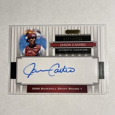2008 Razor Signature Series /1199 Jason Castro #110 Auto