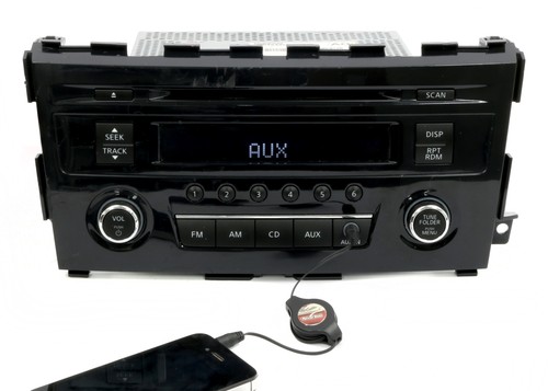 2013-2015 Nissan Altima AM FM Single Radio Aux CD Input 281853TA0G