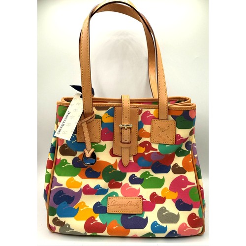 Dooney & Bourke 'Wonder Duck' Coated Canvas Tote Bag-NWT