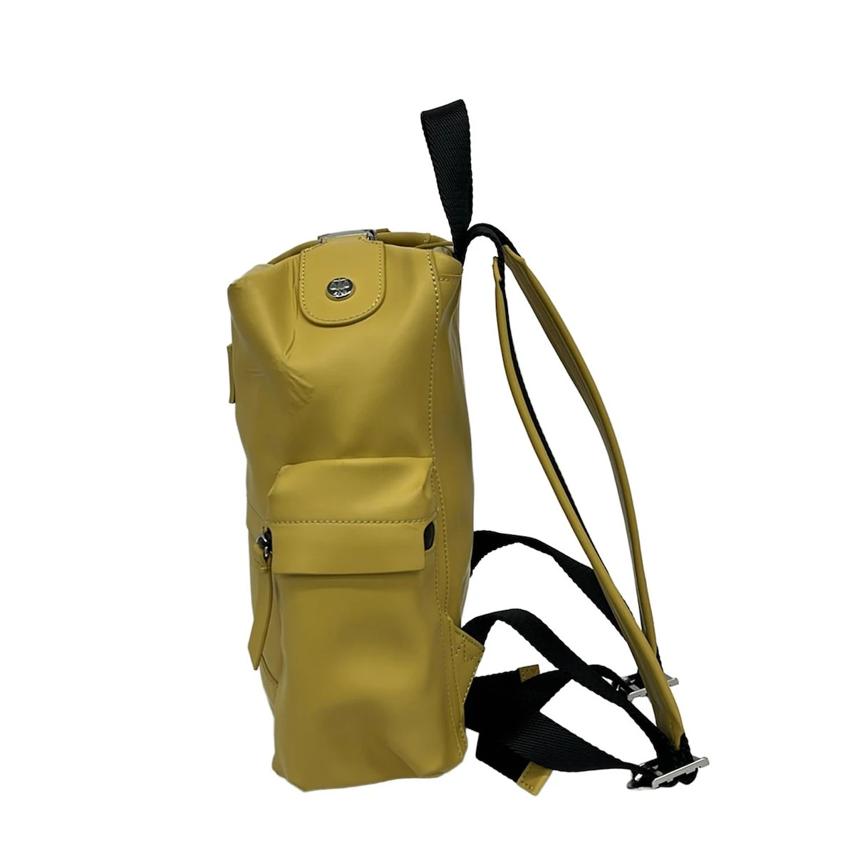 HUNTER - Dark yellow Rubber Backpack - image 4