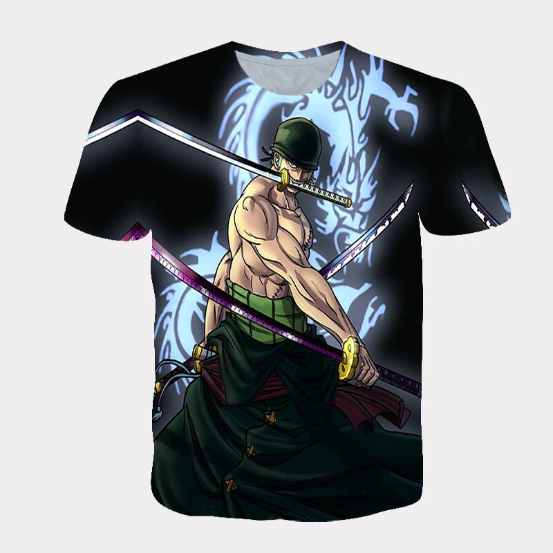 T shirt roronoa zoro hot sale