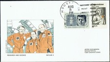 Spazio-USA- Skylab 3-Ricerche scientifiche-Houston 3 Ago.1973