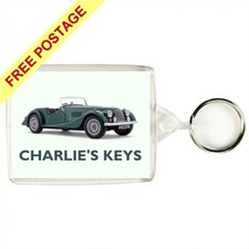 Personalised Keyring for MORGAN PLUS 8 Roadster Enthusiasts