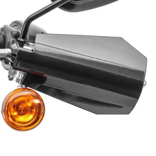 Hand guards compatible with Harley Davidson Hand protection HP4 black