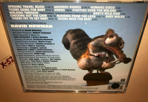 Ice Age 1 CD soundtrack David Newman score varese sarabande Dimitri Kabalevsky - Picture 4 of 4