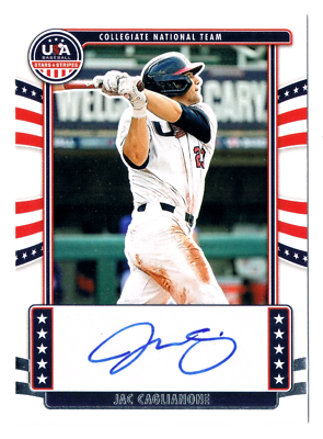 @*n様 Jac Caglianone auto Photo カグリオーン サイ Jac Caglianone 2024 Bowman Draft #CPA-JC Chrome DP Auto