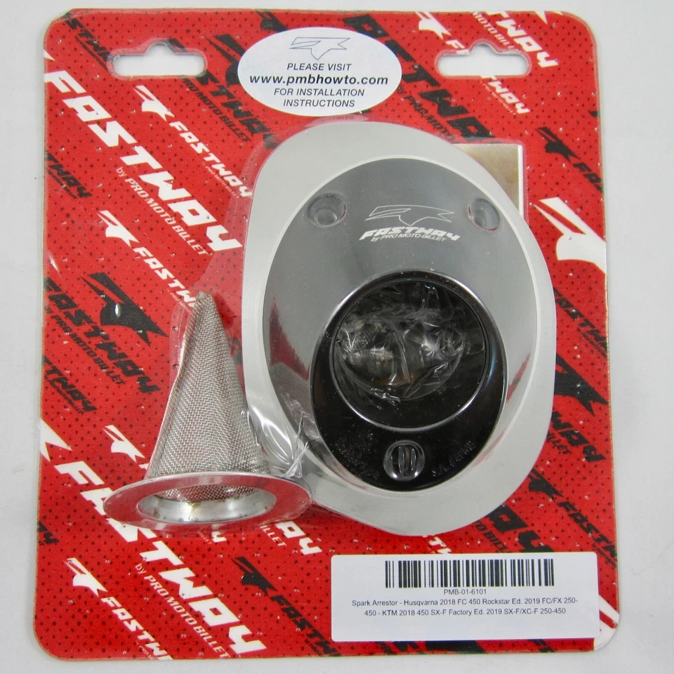 Pro Moto Billet Spark Arrestor 排气端盖 KTM EXC-F 350 450 500 20 21 22 23 — 第 3/3 张图片