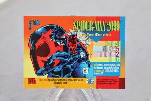 1993 Marvel Universe Series 4 Puzzle Complete 9 Red Foil 2099 Set Insert Chase - 第 11/19 張圖片