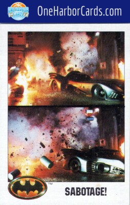 1989 Topps Batman #98 Sabotage! | eBay