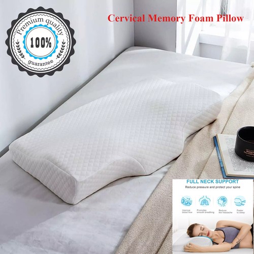 Cervical Memory Foam Pillow Ergonomic Orthopedic Sleeping Pillows for Neck Pain