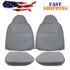 For Ford F-250 F-350 Work Truck 2001-2007 Driver / Passenger Leather Seat Cover