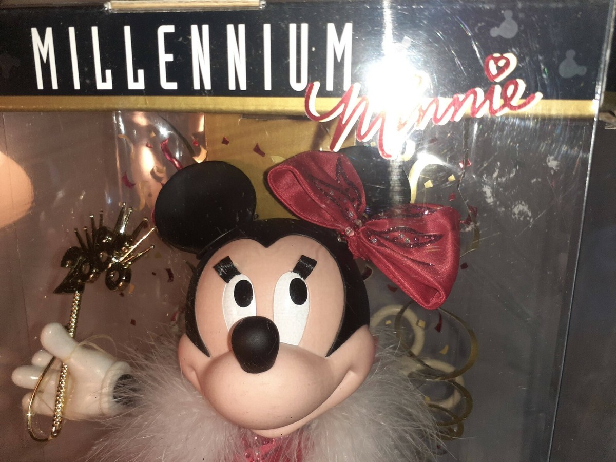 Disney Bob Mackie Millennium Minnie Mouse Doll Never Opened 1999