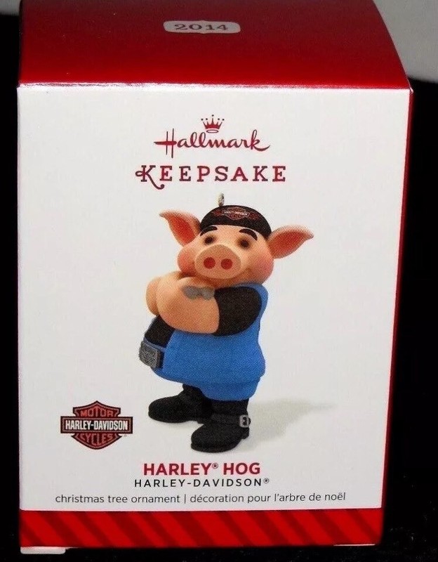HALLMARK 2014 Ornament HARLEY Hog HARLEY DAVIDSON New
