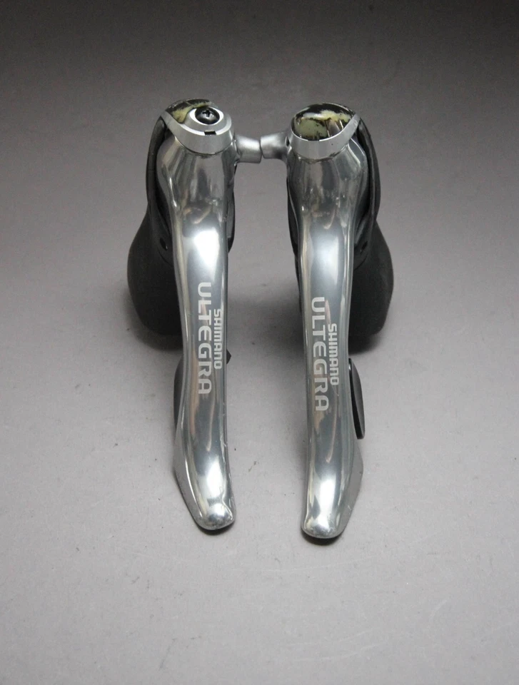 Shimano Ultegra ST 6510 Shifting Brake Lever / 3 x 9 Sp / Ice Grey / 1990s - Bild 2 von 4