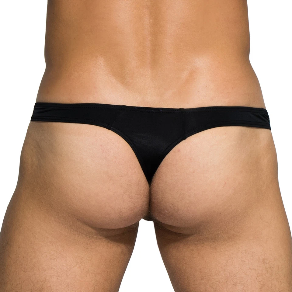 Private Structure Thong Desire Glaze Black 3545 63B - Image 2 of 3