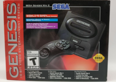 SEGA Genesis Mini 2 North America Version Genesis 60 Games Mega 
