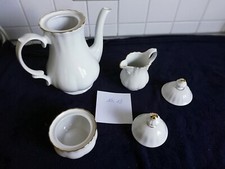 Wunsiedel R Bavaria - Vintage Kaffeekern Kaffeekanne Milch Zuckerdose neu