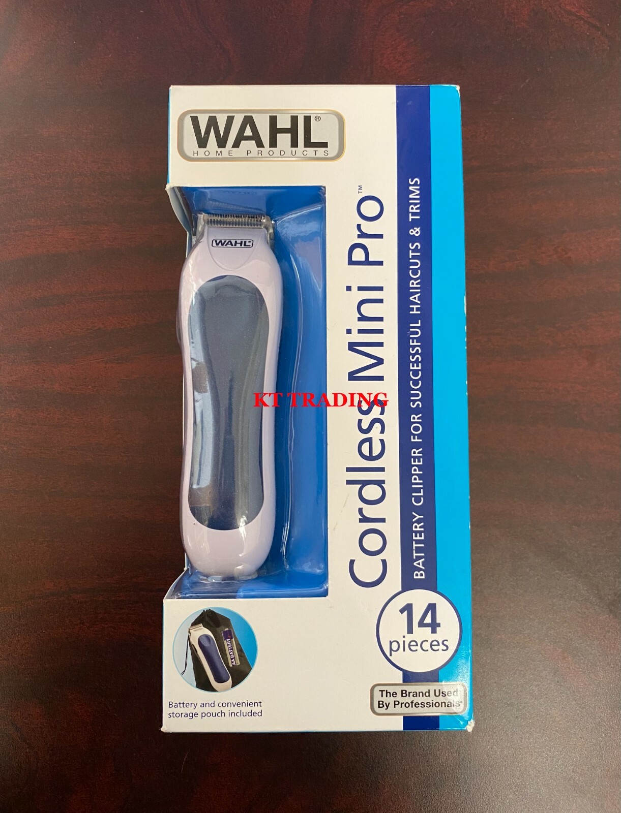 boliger koks overvælde WAHL Mini Pro CORDLESS Compact TOUCH-UP Hair Beard BATTERY Precision Trimmer  | eBay