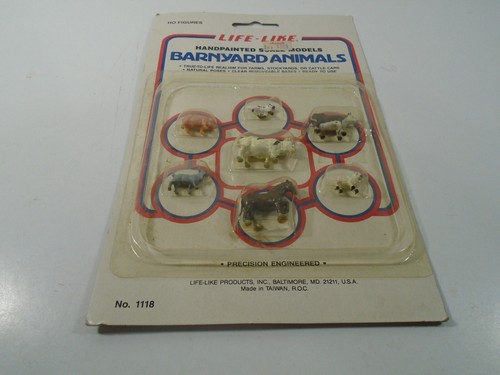 LIFE LIKE--HO FIGURES--BARNYARD ANIMALS (NEW) - Picture 6 of 6
