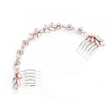 Wedding Crystal Hair Comb Bridal Headpiece Wedding Hair Accessories for Bride...