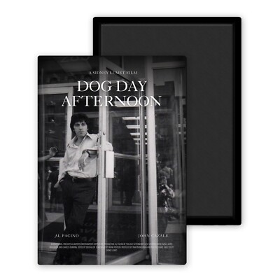 Dog Day Afternoon 1975 Version 2 Filmplakat Kino-Magnet personalisiert 54x78mm
