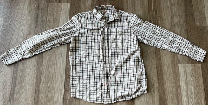 World Famous Echo Men Button up Shirt Mark Echo Size XL