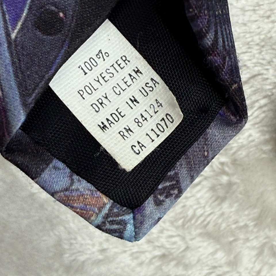 Vintage Harley Davidson Motorcycles Tie 1994 Ralph Marlin All Over