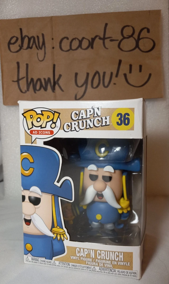 Funko POP! Ad Icons - Quaker Qats Cap’n Crunch: Captain Crunch #36