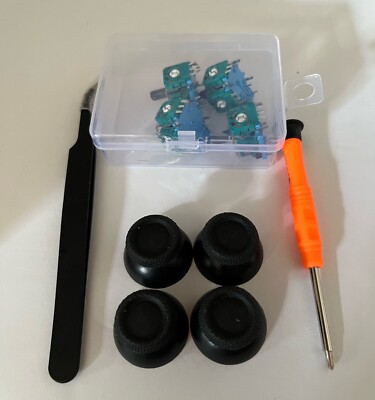 Compatible 3-D analog sensor wheel thumb sticks Joystick rocker module For Ps5