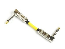 CANARE GS-6 8cm L-L type crank patch cable Yellow Phone Plug Made in Japan NEW