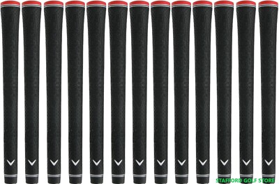 Callaway Diamond Universal Red Cap Golf Grips Bundle Set .580 Standard Round