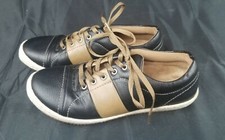 Vionic Orthaheel Woman's Tahoe Walking Shoe Black/Brown Size 5