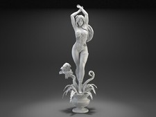 Poison Ivy Figure Resin Model 3D printing Unpainted Unassembled GK Kit