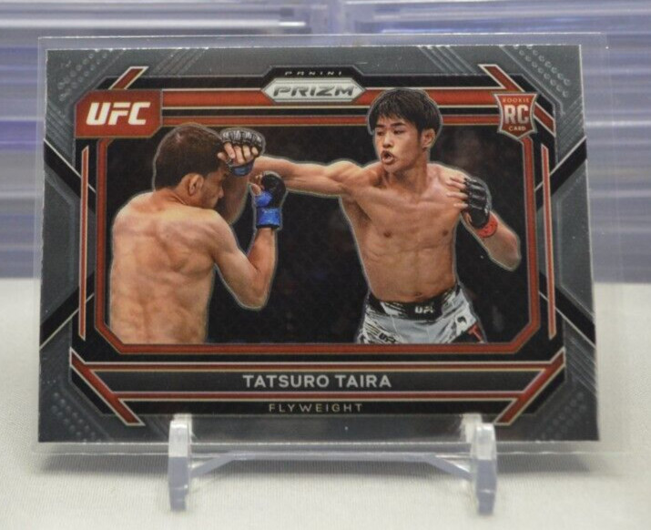 Tatsuro Taira 2023 Panini Prizm UFC Base RC #23 Rookie Flyweight  4-A