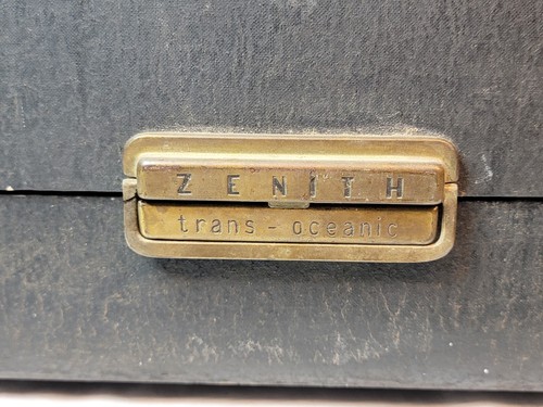 Vintage Zenith Transoceanic Tube Radio Model H500 Untested AS IS - Picture 2 of 12