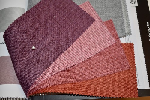Big FABRIC SAMPLE BOOK Drapery DIM-OUT LIBRARY Backing 64pcs LOT Texture Variety - Picture 3 of 18