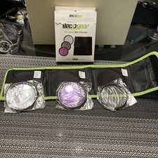 Polarizer Filter 58mm UV Filter set of 3 Deluxe Kit with carrying case Deco Gear