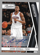 2009-10 Panini Prestige Bonus Shots  Andre Iguodala  Auto#11/50