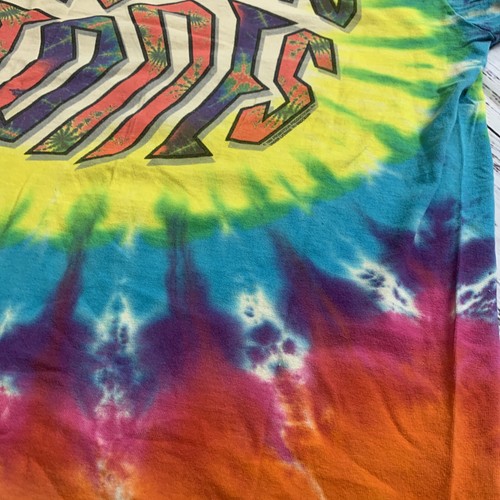 ROLLING STONES Liquid Blue Vintage 1994 Tie Dye XL White Tag - Picture 17 of 19