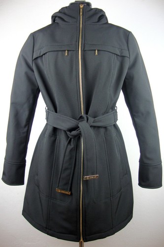 MICHAEL KORS Trenchcoat Mantel Jacke Parka Damen Kapuze Jacket Schwarz Gr.M NEU - Bild 4 von 12
