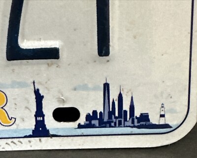 NEW YORK EXCELSIOR LICENSE PLATE KBT - 7421 | eBay