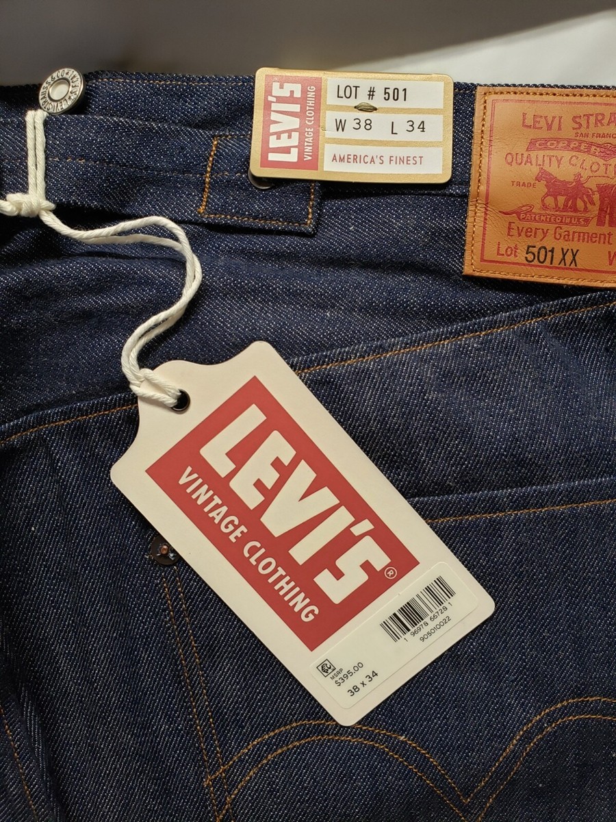 $395 LVC LEVI'S 1890 501 xx Vintage Clothing Selvedge 1937 $395 LVC LEVI'S 1890 501 xx Vintage Clothing Selvedge 1937