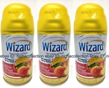 ( LOT 3 ) MANGO PEACH Automatic Spray Refill Glade &more Dispensers