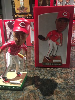 Aroldis Chapman Bobblehead SGA Cincinnati REDS 5/11/13 plus