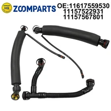New Crankcase Breather Hose Kit For 2006 325i 330i E90 2006-2007 525i 530i E60